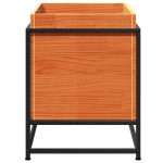 vidaXL Jardinieră grădină, maro ceruit, 60x40x50 cm, lemn masiv pin vidaXL Jardinieră grădină, maro ceruit, 60x40x50 cm, lemn masiv pin