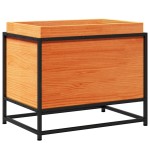 vidaXL Jardinieră grădină, maro ceruit, 60x40x50 cm, lemn masiv pin vidaXL Jardinieră grădină, maro ceruit, 60x40x50 cm, lemn masiv pin