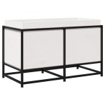 vidaXL Jardinieră de grădină, alb, 80x40x50 cm, lemn masiv de pin vidaXL Jardinieră de grădină, alb, 80x40x50 cm, lemn masiv de pin