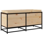 vidaXL Jardinieră de grădină, 100x40x50 cm, lemn masiv de pin