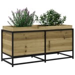 vidaXL Jardinieră de grădină, 100x40x50 cm, lemn de pin impregnat