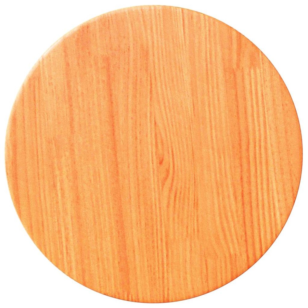 vidaXL Blat de masă rotund, maro ceruit, Ø30x2,5 cm, lemn masiv de pin