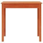 vidaXL Masă consolă, maro miere, 80x40x75 cm, lemn masiv de pin