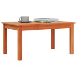 vidaXL Măsuță de cafea, maro ceruit, 80x50x40 cm, lemn masiv de pin vidaXL Măsuță de cafea, maro ceruit, 80x50x40 cm, lemn masiv de pin