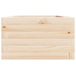 vidaXL Jardinieră de grădină, 40x40x23 cm, lemn masiv de pin