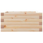 vidaXL Jardinieră de grădină, 50x50x23 cm, lemn masiv de pin