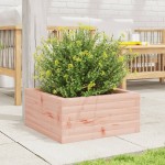 vidaXL Jardinieră de grădină, 50x50x23 cm, lemn masiv Douglas vidaXL Jardinieră de grădină, 50x50x23 cm, lemn masiv Douglas
