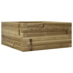 vidaXL Jardinieră de grădină, 50x50x23 cm, lemn de pin impregnat vidaXL Jardinieră de grădină, 50x50x23 cm, lemn de pin impregnat