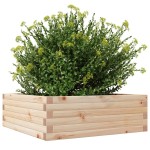 vidaXL Jardinieră de grădină, 70x70x23 cm, lemn masiv de pin vidaXL Jardinieră de grădină, 70x70x23 cm, lemn masiv de pin
