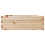 vidaXL Jardinieră de grădină, 70x70x23 cm, lemn masiv de pin vidaXL Jardinieră de grădină, 70x70x23 cm, lemn masiv de pin