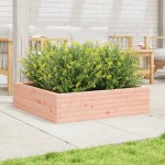 vidaXL Jardinieră de grădină, 90x90x23 cm, lemn masiv Douglas vidaXL Jardinieră de grădină, 90x90x23 cm, lemn masiv Douglas