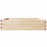 vidaXL Jardinieră de grădină, 100x100x23 cm, lemn masiv de pin vidaXL Jardinieră de grădină, 100x100x23 cm, lemn masiv de pin