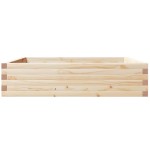 vidaXL Jardinieră de grădină, 100x100x23 cm, lemn masiv de pin vidaXL Jardinieră de grădină, 100x100x23 cm, lemn masiv de pin