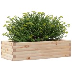 vidaXL Jardinieră de grădină, 90x40x23 cm, lemn masiv de pin vidaXL Jardinieră de grădină, 90x40x23 cm, lemn masiv de pin
