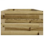 vidaXL Jardinieră de grădină, 90x40x23 cm, lemn de pin impregnat
