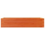 vidaXL Jardinieră de grădină, maro ceruit, 110x40x23 cm lemn masiv pin vidaXL Jardinieră de grădină, maro ceruit, 110x40x23 cm lemn masiv pin