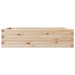vidaXL Jardinieră de grădină, 90x60x23 cm, lemn masiv de pin vidaXL Jardinieră de grădină, 90x60x23 cm, lemn masiv de pin