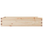 vidaXL Jardinieră de grădină, 110x60x23 cm, lemn masiv de pin
