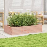 vidaXL Jardinieră de grădină, 110x60x23 cm, lemn masiv Douglas vidaXL Jardinieră de grădină, 110x60x23 cm, lemn masiv Douglas