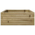vidaXL Jardinieră de grădină, 110x60x23 cm, lemn de pin impregnat