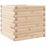 vidaXL Jardinieră de grădină, 50x50x45,5 cm, lemn masiv de pin vidaXL Jardinieră de grădină, 50x50x45,5 cm, lemn masiv de pin