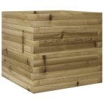 vidaXL Jardinieră de grădină, 50x50x45,5 cm, lemn de pin impregnat vidaXL Jardinieră de grădină, 50x50x45,5 cm, lemn de pin impregnat