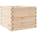vidaXL Jardinieră de grădină, 60x60x45,5 cm, lemn masiv de pin vidaXL Jardinieră de grădină, 60x60x45,5 cm, lemn masiv de pin