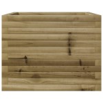 vidaXL Jardinieră de grădină, 60x60x45,5 cm, lemn de pin impregnat vidaXL Jardinieră de grădină, 60x60x45,5 cm, lemn de pin impregnat