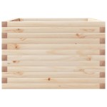 vidaXL Jardinieră de grădină, 70x70x45,5 cm, lemn masiv de pin vidaXL Jardinieră de grădină, 70x70x45,5 cm, lemn masiv de pin