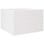 vidaXL Jardinieră de grădină, alb, 70x70x45,5 cm, lemn masiv de pin vidaXL Jardinieră de grădină, alb, 70x70x45,5 cm, lemn masiv de pin