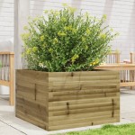 vidaXL Jardinieră de grădină, 70x70x45,5 cm, lemn de pin impregnat vidaXL Jardinieră de grădină, 70x70x45,5 cm, lemn de pin impregnat