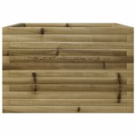 vidaXL Jardinieră de grădină, 70x70x45,5 cm, lemn de pin impregnat vidaXL Jardinieră de grădină, 70x70x45,5 cm, lemn de pin impregnat