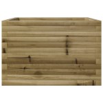 vidaXL Jardinieră de grădină, 70x70x45,5 cm, lemn de pin impregnat vidaXL Jardinieră de grădină, 70x70x45,5 cm, lemn de pin impregnat