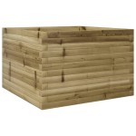 vidaXL Jardinieră de grădină, 70x70x45,5 cm, lemn de pin impregnat vidaXL Jardinieră de grădină, 70x70x45,5 cm, lemn de pin impregnat
