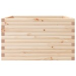 vidaXL Jardinieră de grădină, 80x80x45,5 cm, lemn masiv de pin vidaXL Jardinieră de grădină, 80x80x45,5 cm, lemn masiv de pin