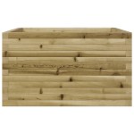 vidaXL Jardinieră de grădină, 80x80x45,5 cm, lemn de pin impregnat vidaXL Jardinieră de grădină, 80x80x45,5 cm, lemn de pin impregnat