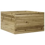 vidaXL Jardinieră de grădină, 80x80x45,5 cm, lemn de pin impregnat vidaXL Jardinieră de grădină, 80x80x45,5 cm, lemn de pin impregnat