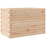 vidaXL Jardinieră de grădină, 70x40x45,5 cm, lemn masiv de pin vidaXL Jardinieră de grădină, 70x40x45,5 cm, lemn masiv de pin