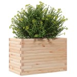 vidaXL Jardinieră de grădină, 70x40x45,5 cm, lemn masiv de pin vidaXL Jardinieră de grădină, 70x40x45,5 cm, lemn masiv de pin