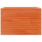 vidaXL Jardinieră grădină, maro ceruit, 70x40x45,5 cm, lemn masiv pin vidaXL Jardinieră grădină, maro ceruit, 70x40x45,5 cm, lemn masiv pin