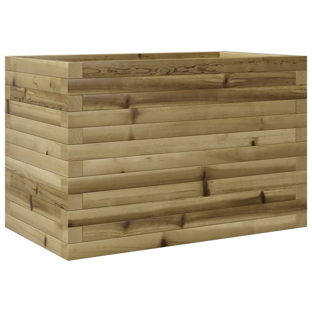 vidaXL Jardinieră de grădină, 70x40x45,5 cm, lemn de pin impregnat