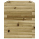 vidaXL Jardinieră de grădină, 70x40x45,5 cm, lemn de pin impregnat vidaXL Jardinieră de grădină, 70x40x45,5 cm, lemn de pin impregnat