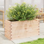 vidaXL Jardinieră de grădină, 90x40x45,5 cm, lemn masiv de pin vidaXL Jardinieră de grădină, 90x40x45,5 cm, lemn masiv de pin