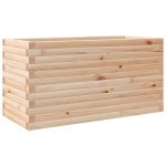 vidaXL Jardinieră de grădină, 90x40x45,5 cm, lemn masiv de pin vidaXL Jardinieră de grădină, 90x40x45,5 cm, lemn masiv de pin