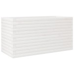 vidaXL Jardinieră de grădină, alb, 90x40x45,5 cm, lemn masiv de pin vidaXL Jardinieră de grădină, alb, 90x40x45,5 cm, lemn masiv de pin