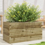 vidaXL Jardinieră de grădină, 90x40x45,5 cm, lemn de pin impregnat vidaXL Jardinieră de grădină, 90x40x45,5 cm, lemn de pin impregnat