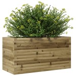 vidaXL Jardinieră de grădină, 90x40x45,5 cm, lemn de pin impregnat vidaXL Jardinieră de grădină, 90x40x45,5 cm, lemn de pin impregnat