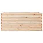 vidaXL Jardinieră de grădină, 110x40x45,5 cm, lemn masiv de pin