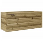 vidaXL Jardinieră de grădină, 110x40x45,5 cm, lemn de pin impregnat