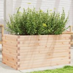 vidaXL Jardinieră de grădină, 90x60x45,5 cm, lemn masiv de pin vidaXL Jardinieră de grădină, 90x60x45,5 cm, lemn masiv de pin